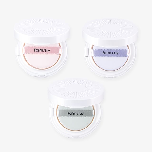 [FARMSTAY] BRIGHTENING PURPLE TONE UP CUSHION