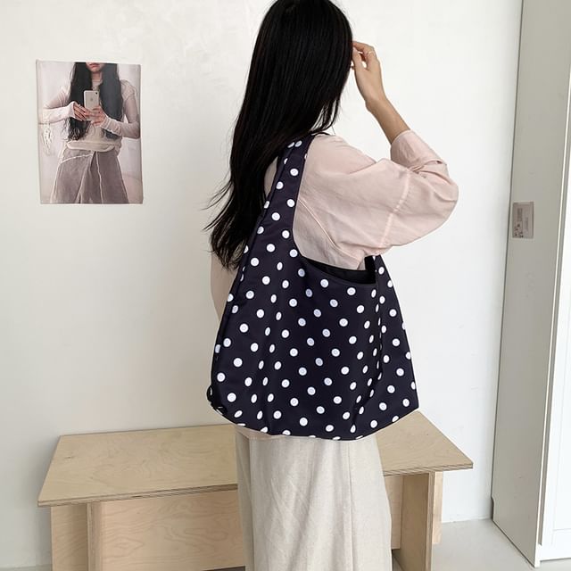 FAYLE-Dotted Tote Bag
