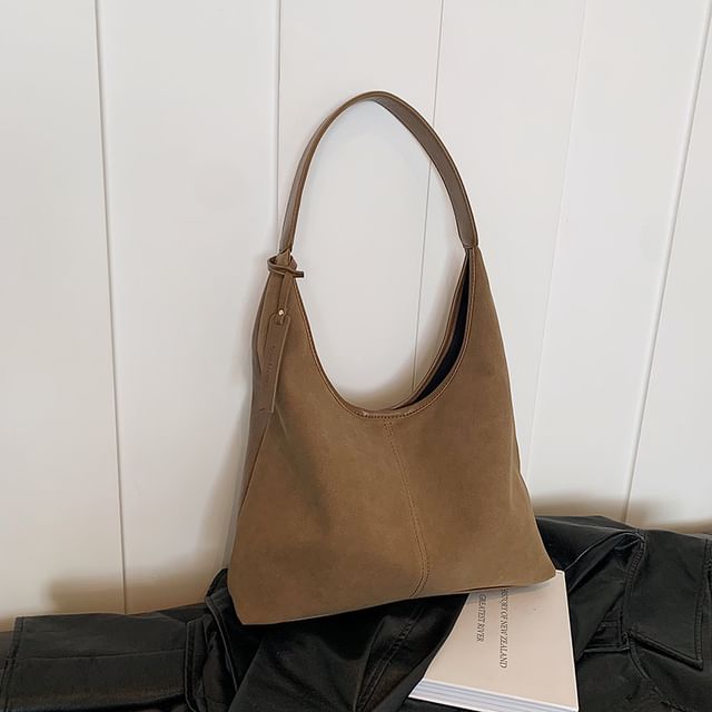 FAYLE-Faux Suede Tote Bag
