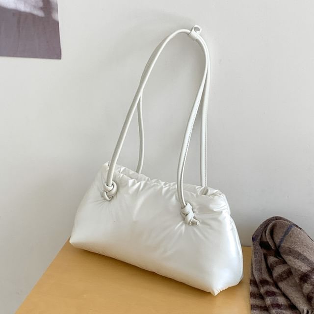 FAYLE-Plain Padded Tote Bag