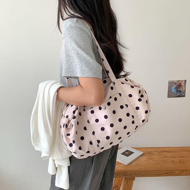 FAYLE-Polka Dot Shoulder Bag