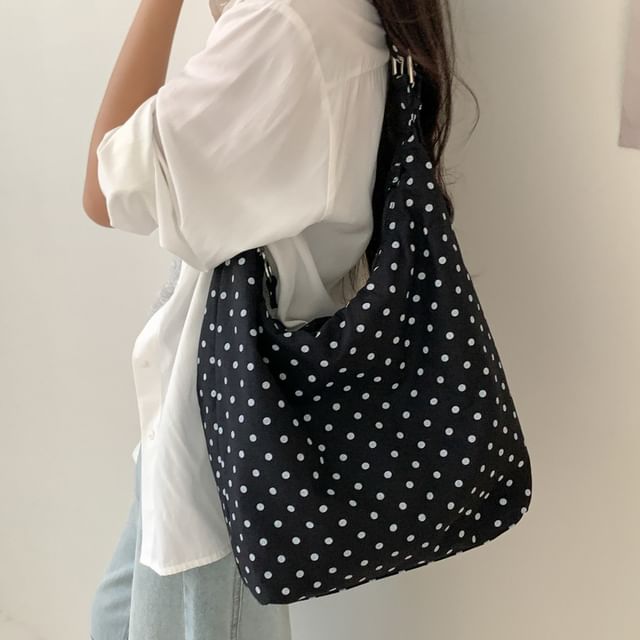 FAYLE-Polka Dot Shoulder Bag
