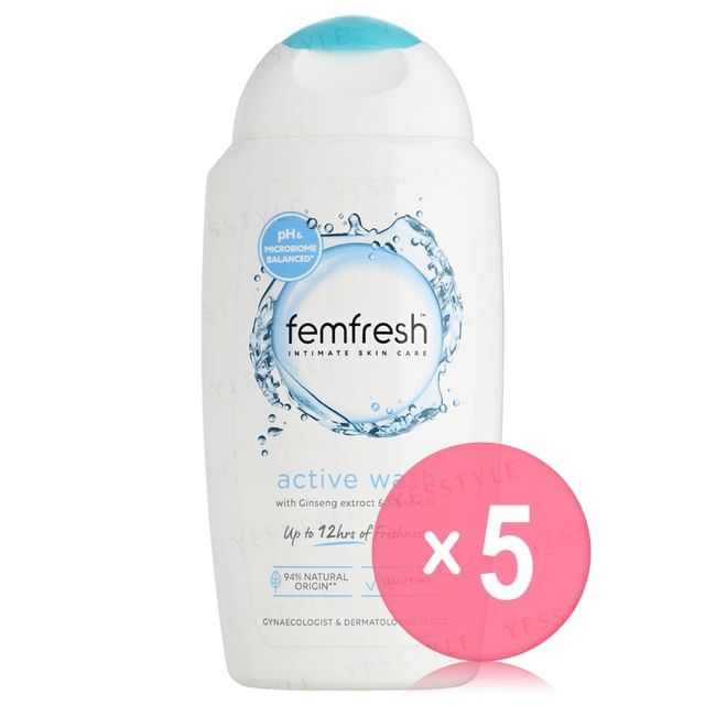 Femfresh-Intimate Active Wash 5pcs Bundle Set