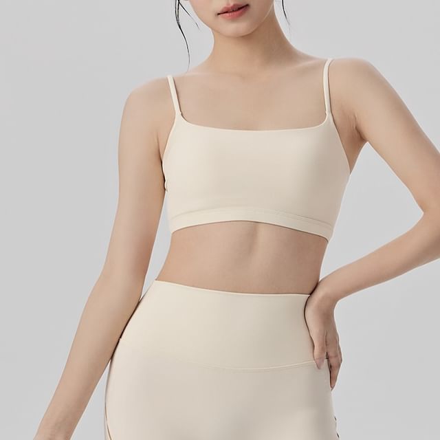 femmal-Sport Crop Camisole Top