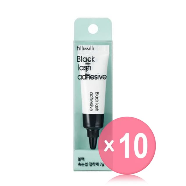 fillimilli-Black Lash Adhesive 10pcs Bundle Set