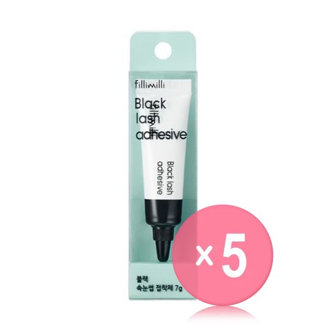 fillimilli-Black Lash Adhesive 5pcs Bundle Set
