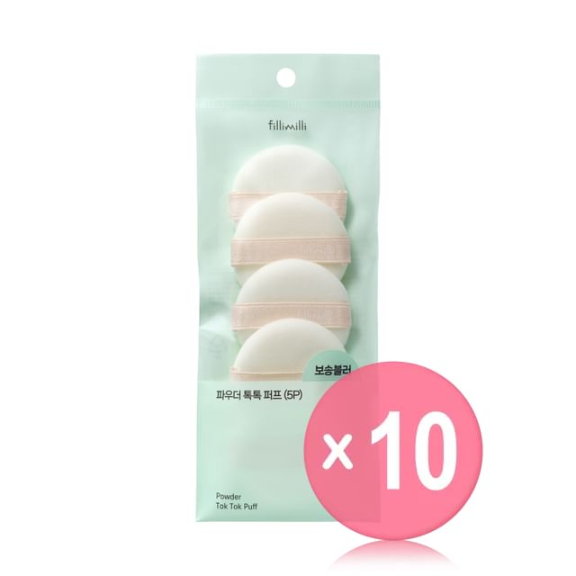 fillimilli-Powder Tok Tok Puff Set 10pcs Bundle Set