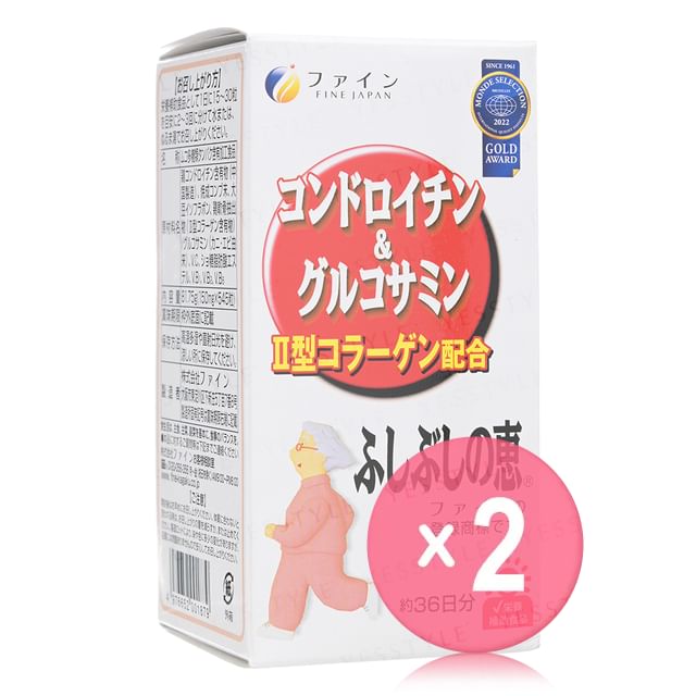 FINE JAPAN-Chondroitin Glucosamine Tablets 2pcs Bundle Set