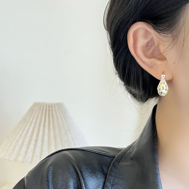 Fireflicka-Glaze Alloy Drop Earring