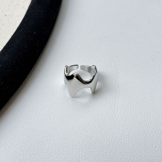 Fireflicka-Plain Open Ring