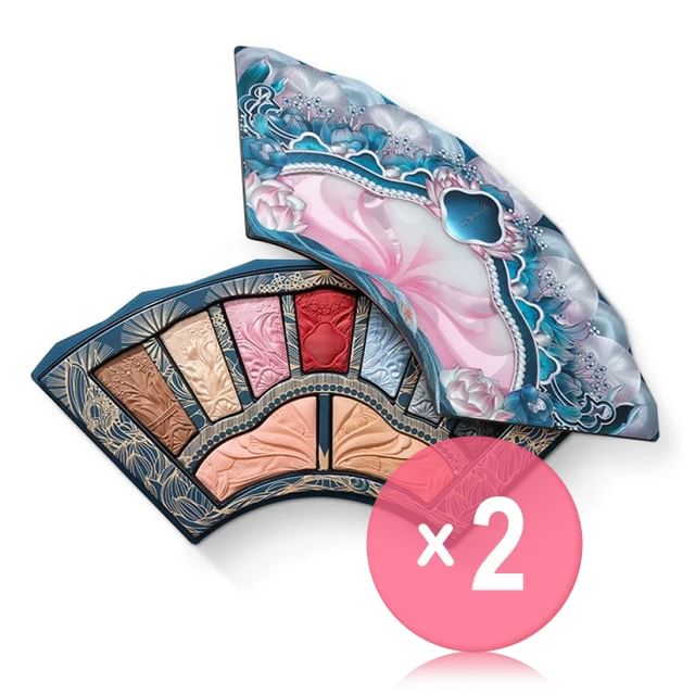 Florasis-Beijing Opera Makeup Palette - 2 Types 2pcs Bundle Set