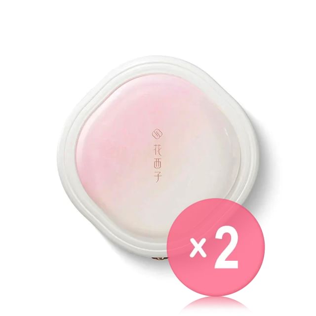 Florasis-Flawless Jade Breathable Color Correcting Pressed Powder - 4 Shades 2pcs Bundle Set