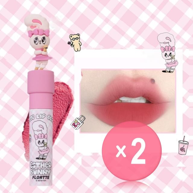 FLORTTE-Limited Edition Lip Gloss - 3 Colors 4-6 2pcs Bundle Set