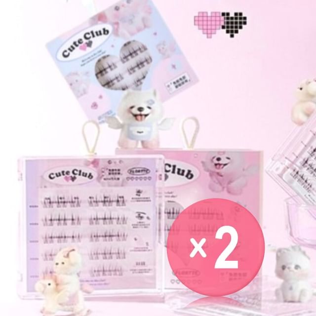 FLORTTE-Special Edition False Eyelashes - 3 Style 1-3 2pcs Bundle Set