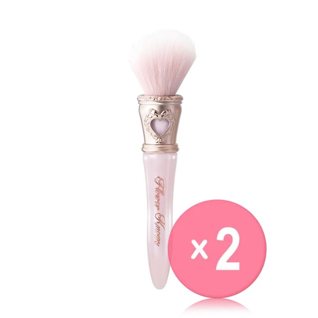 Flower Knows-Bunny Garden Angled Blush Brush - 2 Colors 2pcs Bundle Set