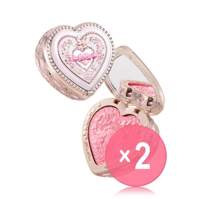Flower Knows-Bunny Garden Embossed Blush - 5 Colors 2pcs Bundle Set