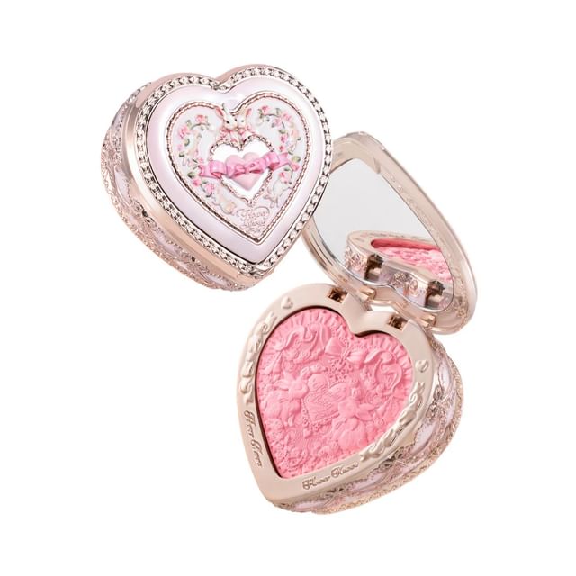Flower Knows-Bunny Garden Embossed Blush - Blush poudre satinée gaufrée - 5 teintes