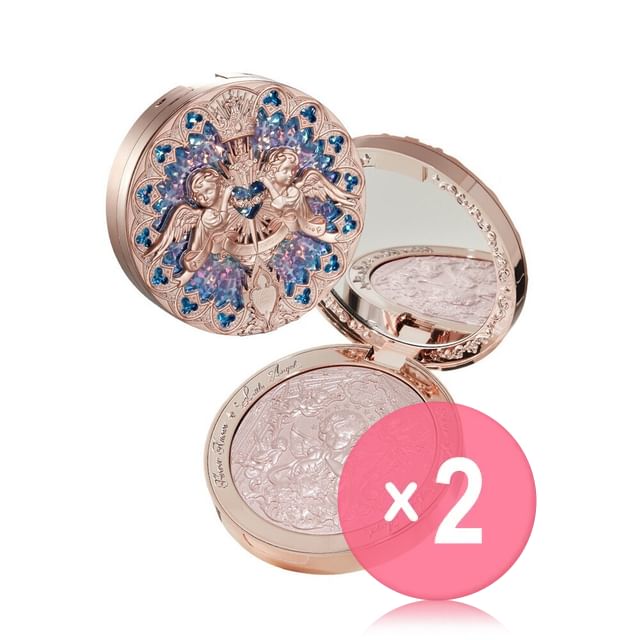 Flower Knows-Little Angel Embossed Highlighter - 4 Colors 2pcs Bundle Set
