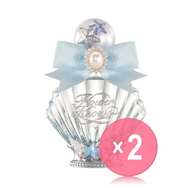 Flower Knows-Shells Jewel Perfume - 2 Type 2pcs Bundle Set