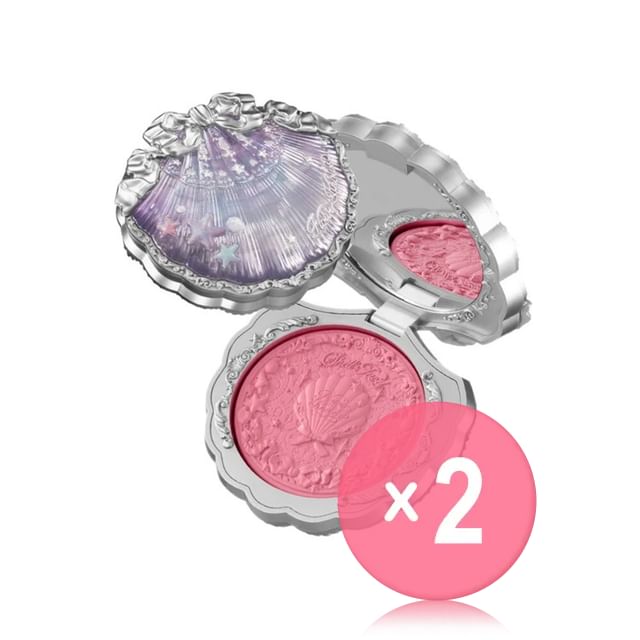 Flower Knows-Shells Jewel Silk Satin Blush - 5 Colors 2pcs Bundle Set