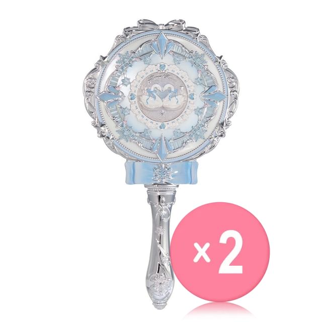 Flower Knows-Snow Ballet Hand Mirror - 3 Colors 2pcs Bundle Set