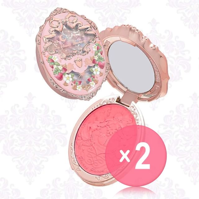 Flower Knows-Violet Strawberry Rococo Embossed Blush - G01 2pcs Bundle Set
