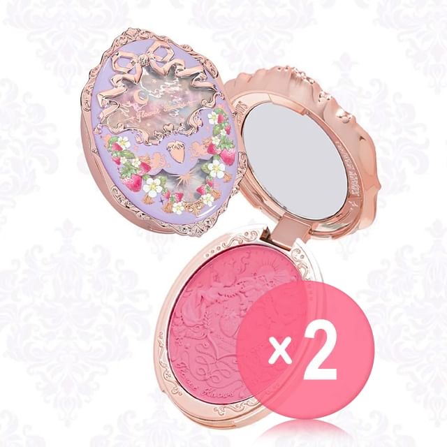 Flower Knows-Violet Strawberry Rococo Embossed Blush - G02 2pcs Bundle Set
