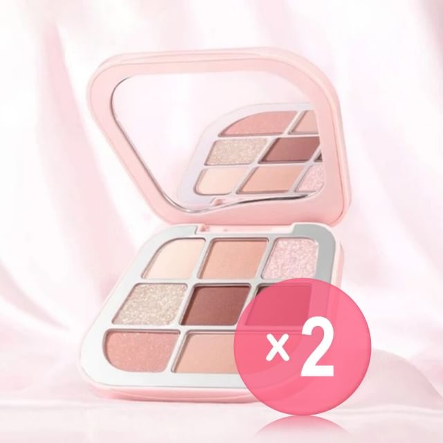FOCALLURE-8 Shades Eyeshadow - Lover 2pcs Bundle Set