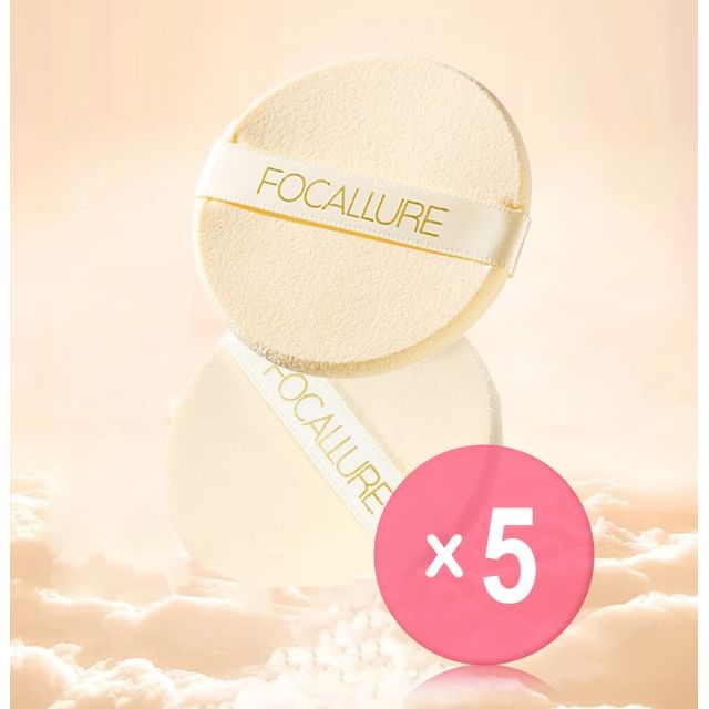 FOCALLURE-Circle Cushion Puff 5pcs Bundle Set