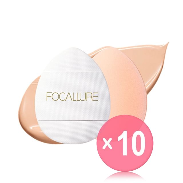 FOCALLURE-Finger Mini Makeup Puff 10pcs Bundle Set