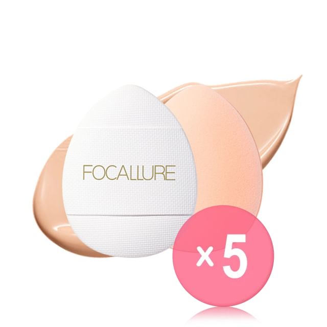 FOCALLURE-Finger Mini Makeup Puff 5pcs Bundle Set
