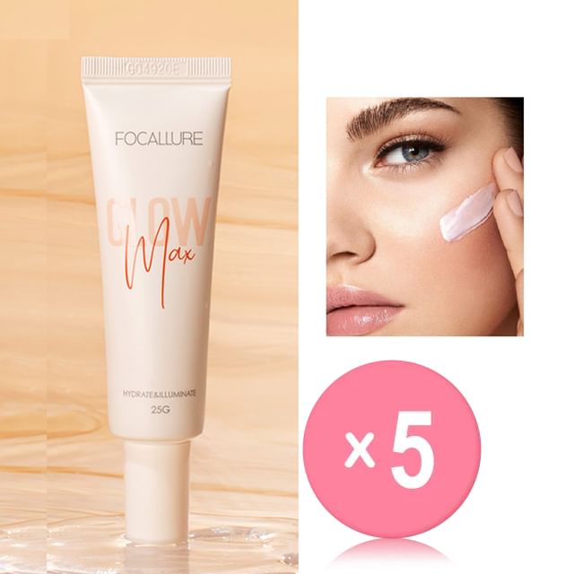 FOCALLURE-Glowmax Moisture Tone-up Primer 5pcs Bundle Set
