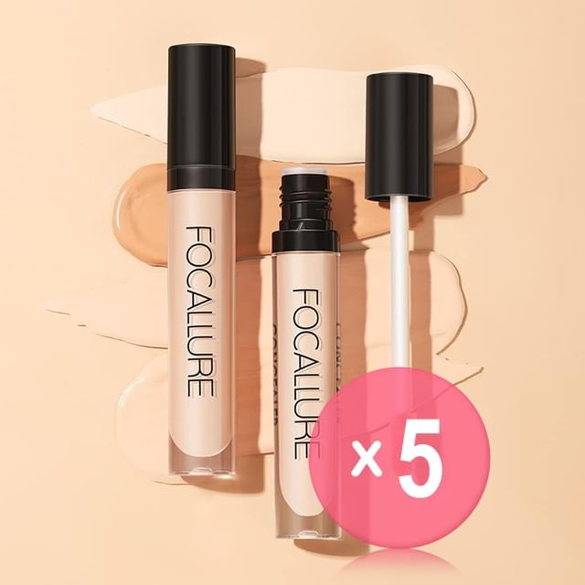 FOCALLURE-Liquid Concealer - 4 Shades 5pcs Bundle Set