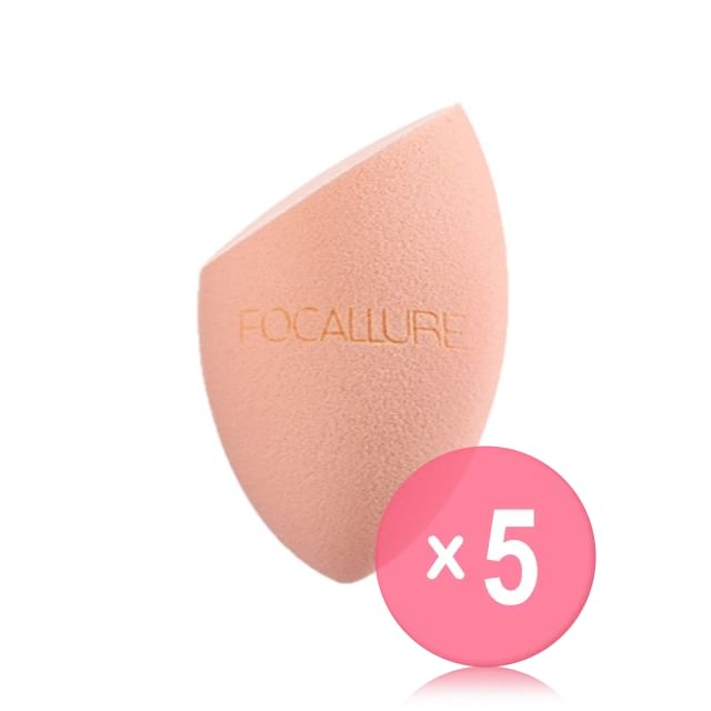 FOCALLURE-Match Max Make Up Sponge - One Cut Olive 5pcs Bundle Set