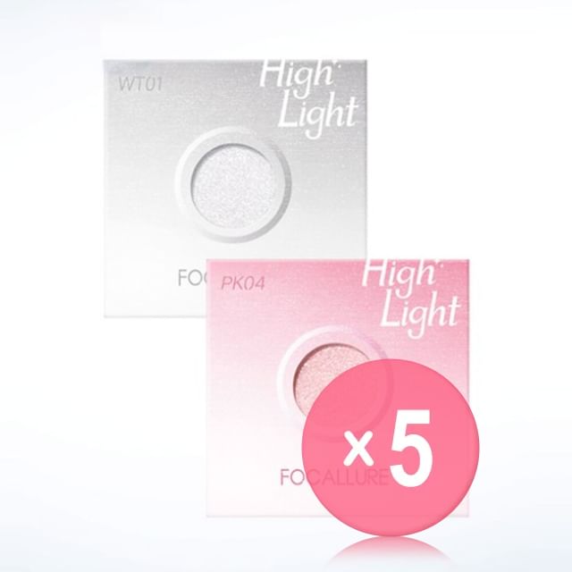 FOCALLURE-Mini Starry Light Highlght - 2 Colors 5pcs Bundle Set