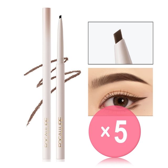 FOCALLURE-Perfectly Defined Gel Eyeliner - 2 Colors 5pcs Bundle Set