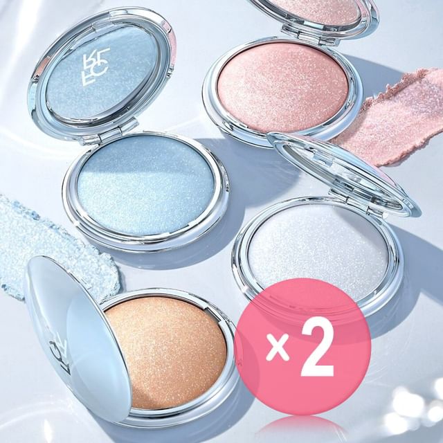 FOCALLURE-Star Crash Stretchy Highlighter - 6 Colors 2pcs Bundle Set
