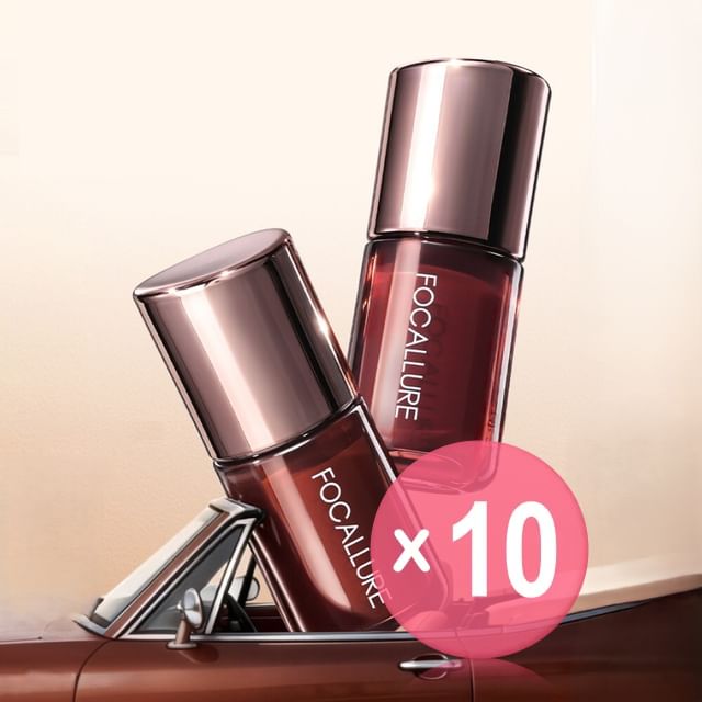 FOCALLURE-Toasted Plumping Lip Serum - 5 Colors 10pcs Bundle Set