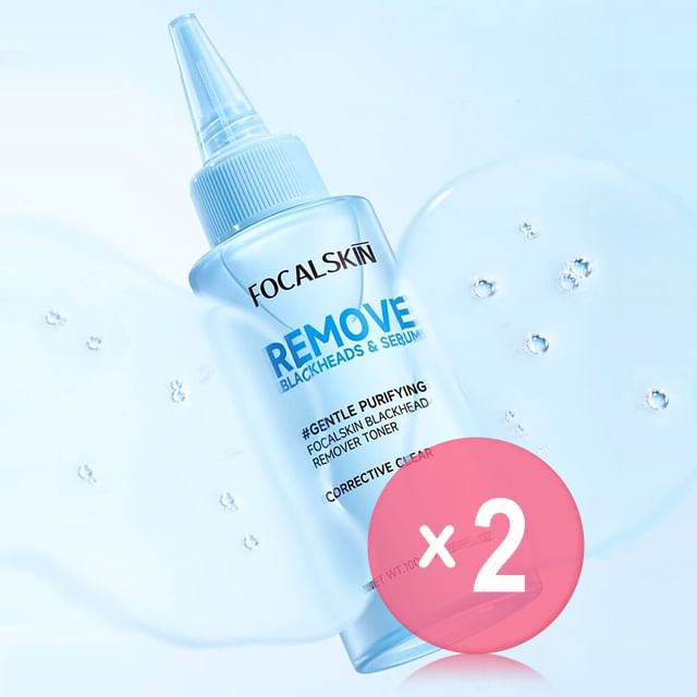 FOCALSKIN-Blackhead Remove Toner 2pcs Bundle Set