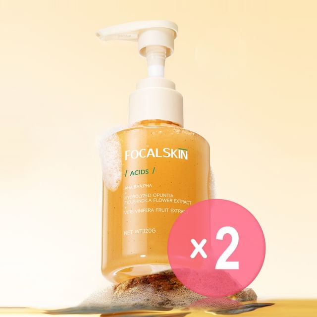 FOCALSKIN-Blackhead Remover Cleanser 2pcs Bundle Set