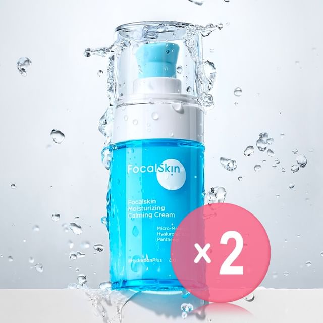 FOCALSKIN-Moisturizing Calming Cream 2pcs Bundle Set