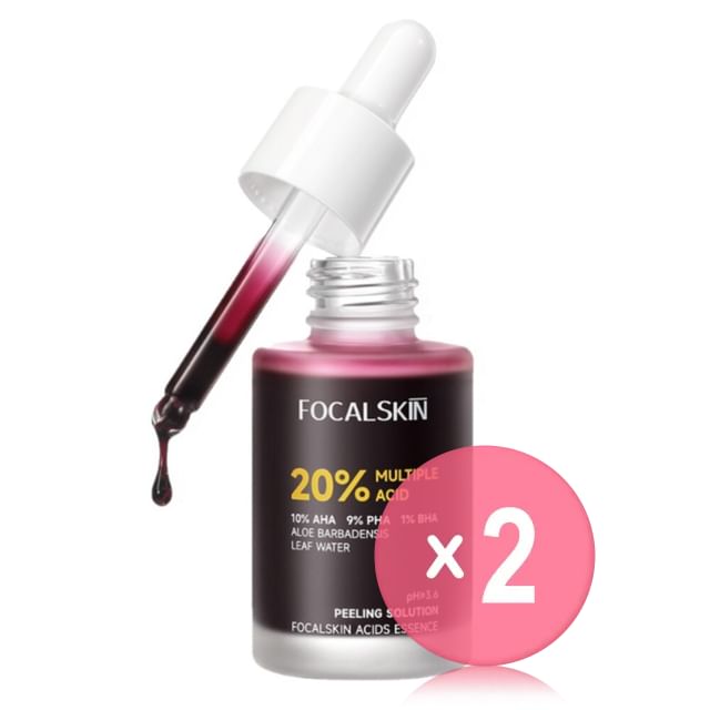 FOCALSKIN-Peeling Solution Serum 2pcs Bundle Set
