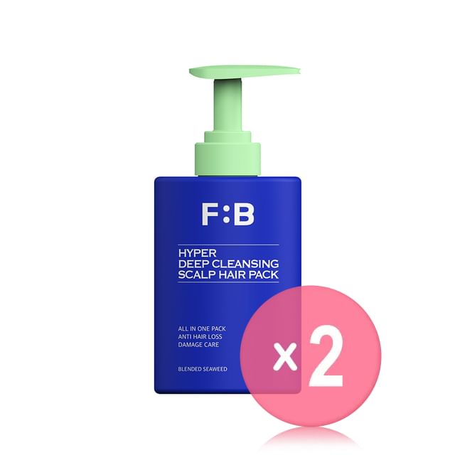 forbeaut-Hyper Deep Cleansing Scalp Hair Pack 2pcs Bundle Set