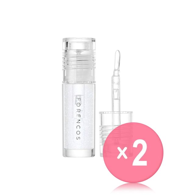 FORENCOS-Layering Lip Gloss Mini 2pcs Bundle Set