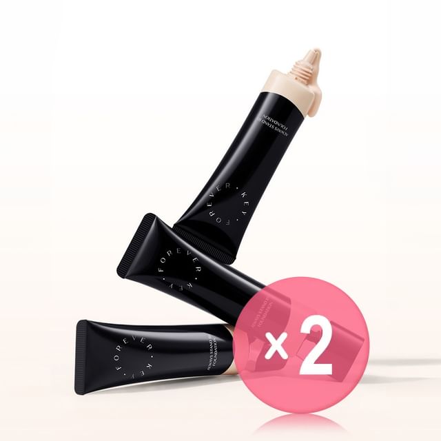 FOREVER KEY-Always Stand By Foundation - 3 Shapes 2pcs Bundle Set