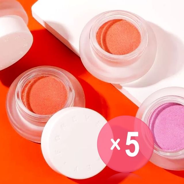 FOREVER KEY-Mousse Cloud Veil Cheek Blusher - 1-4 5pcs Bundle Set