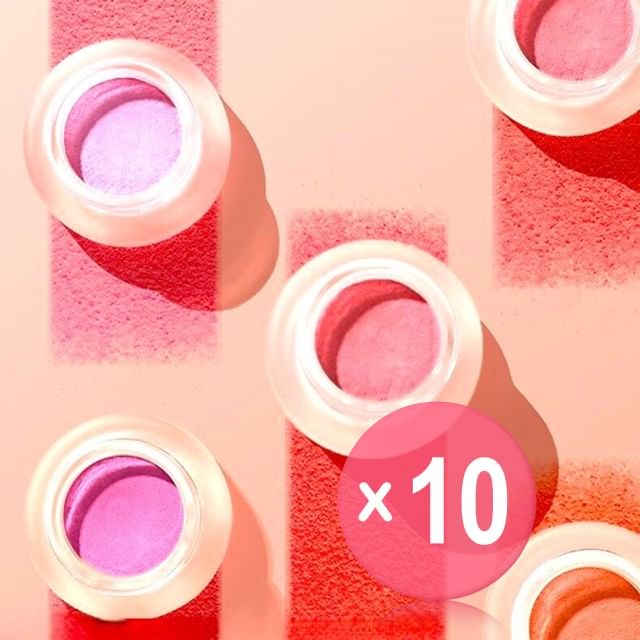 FOREVER KEY-Mousse Cloud Veil Cheek Blusher - 19-20 10pcs Bundle Set