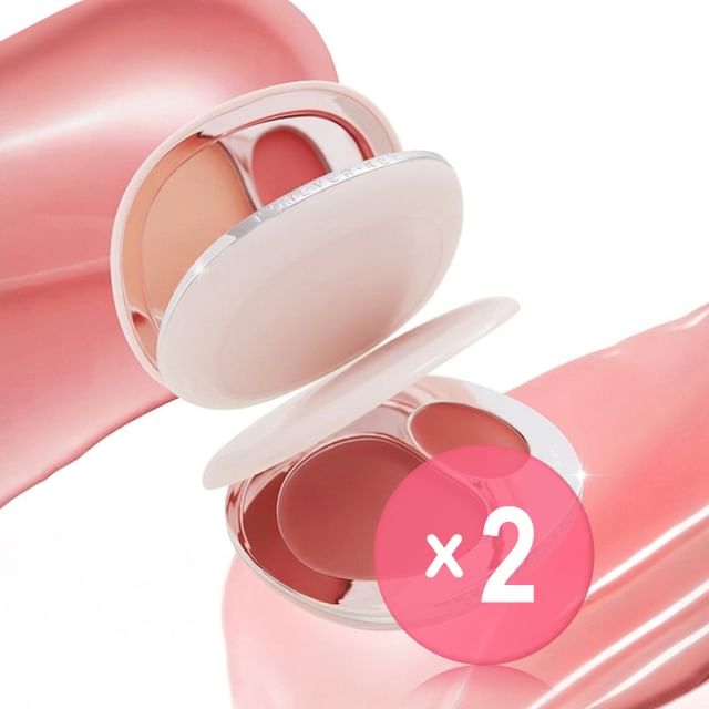 FOREVER KEY-Two-tone Blush Cream - 6 Colors 2pcs Bundle Set