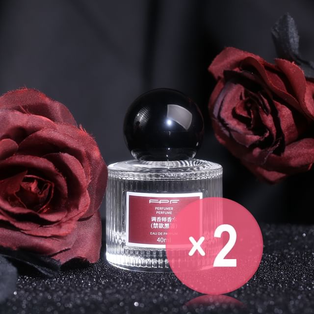 FPF-Ascetic Black Rose Eau De Parfum 2pcs Bundle Set