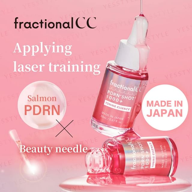 Fractional CC-Fractional CC PDRN Shot 1000 Toning Essence - Essência Tonificante-20 Ml